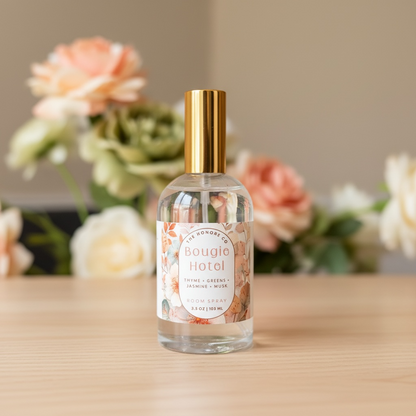 Bougie Hotel Room + Linen Spray