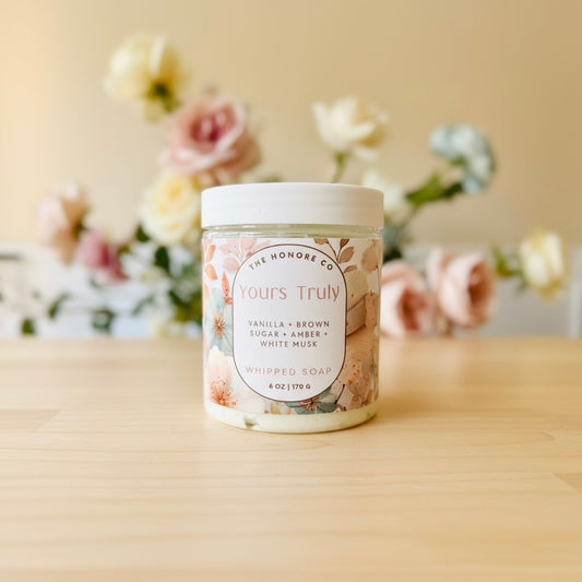Yours Truly Whipped Body Soap