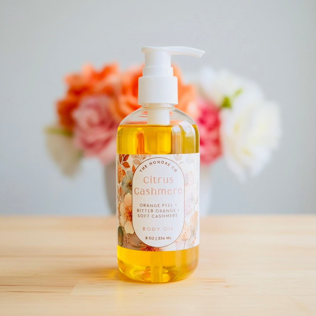 Citrus Cashmere Body + Massage Oil