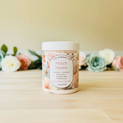 Peach Haven Whipped Body Soap