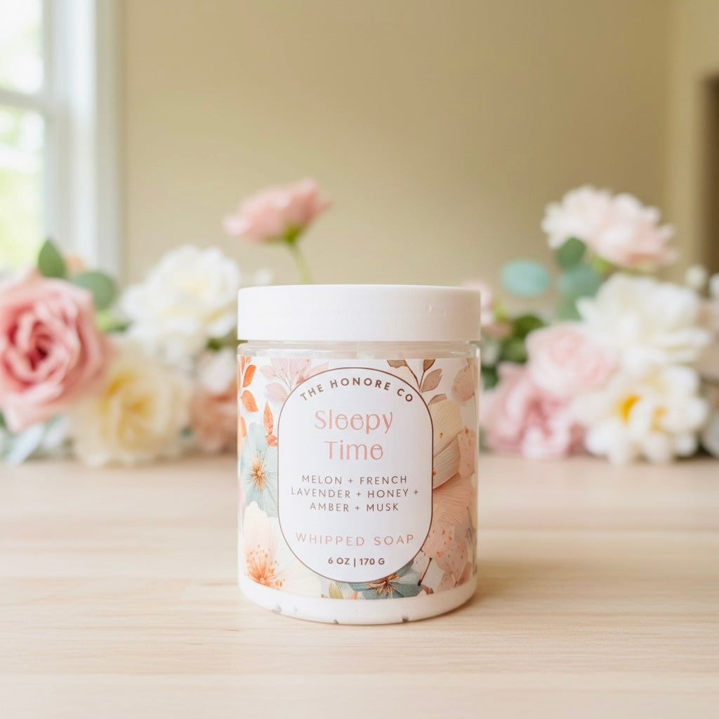 Sleepy Time Whipped Body Soap