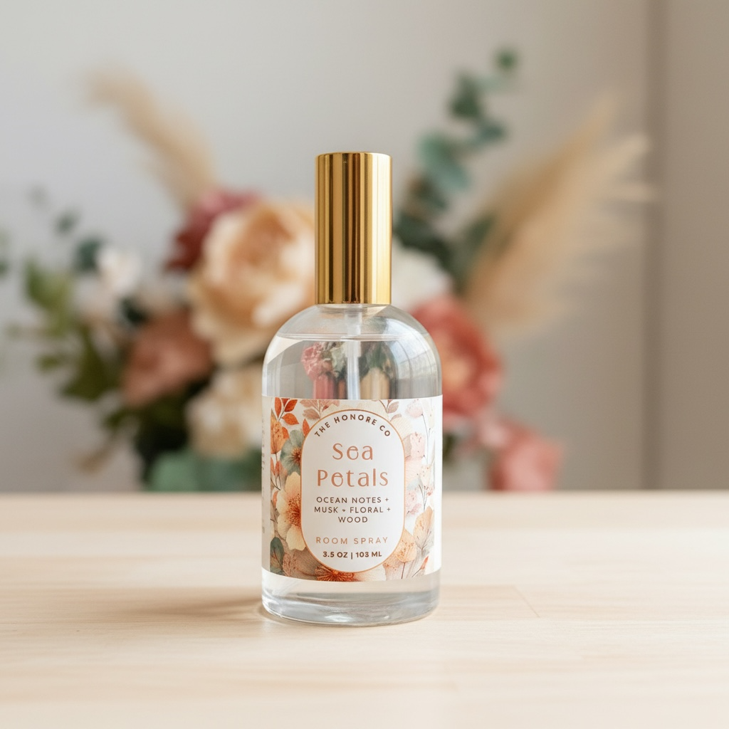 Sea Petals Room + Linen Spray