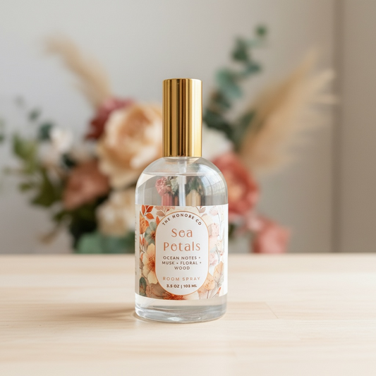 Sea Petals Room + Linen Spray