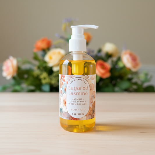 Sugared Jasmine Body + Massage Oil
