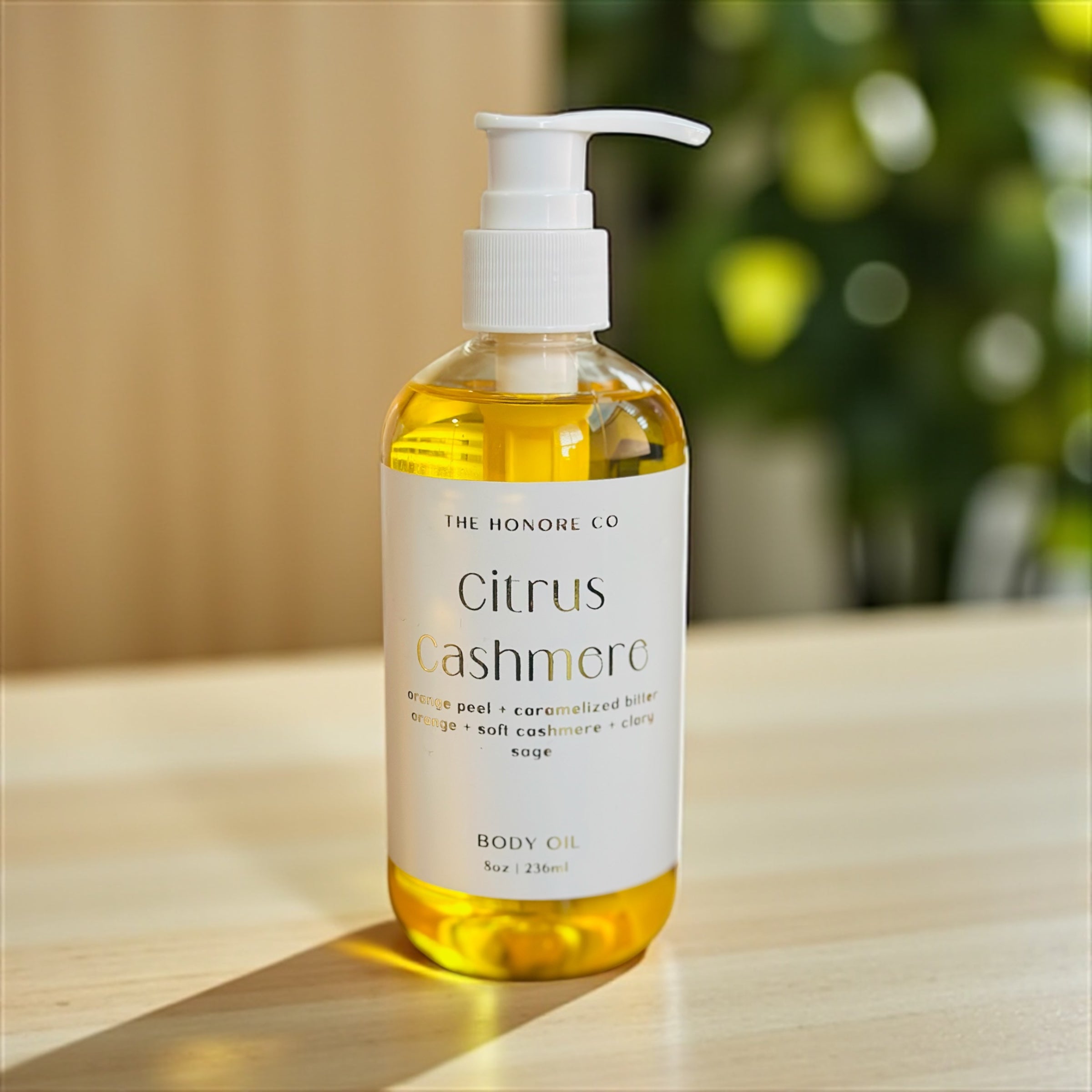 Citrus Cashmere Body + Massage Oil – THE HONORE CO. | Sensual Self