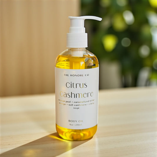 Citrus Cashmere Body + Massage Oil